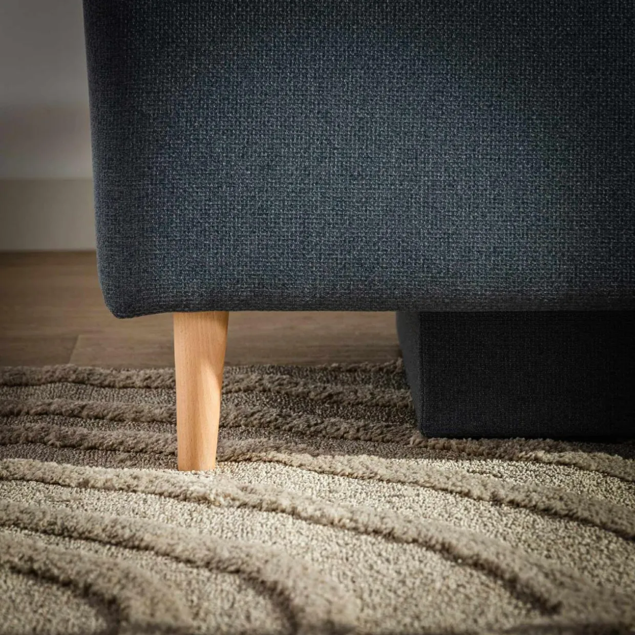 Sofa rozkładana niebieska TREVISO