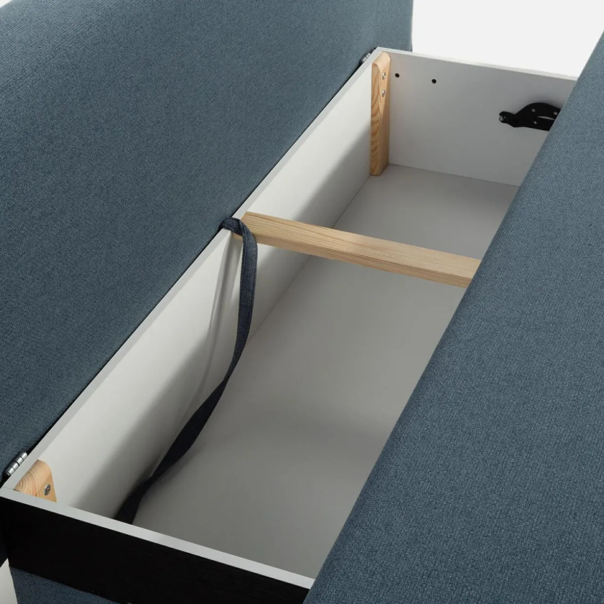 Sofa rozkładana niebieska TREVISO