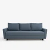 Sofa rozkładana niebieska STACY
