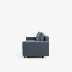 Sofa rozkładana niebieska STACY
