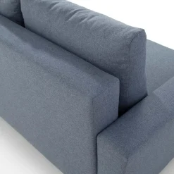 Sofa rozkładana niebieska STACY