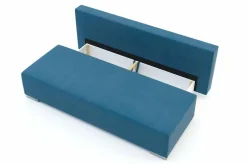 Sofa rozkładana niebieska NEW STAR 2