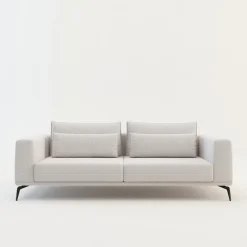 Sofa rozkładana 3-osobowa beżowa AVIGNON