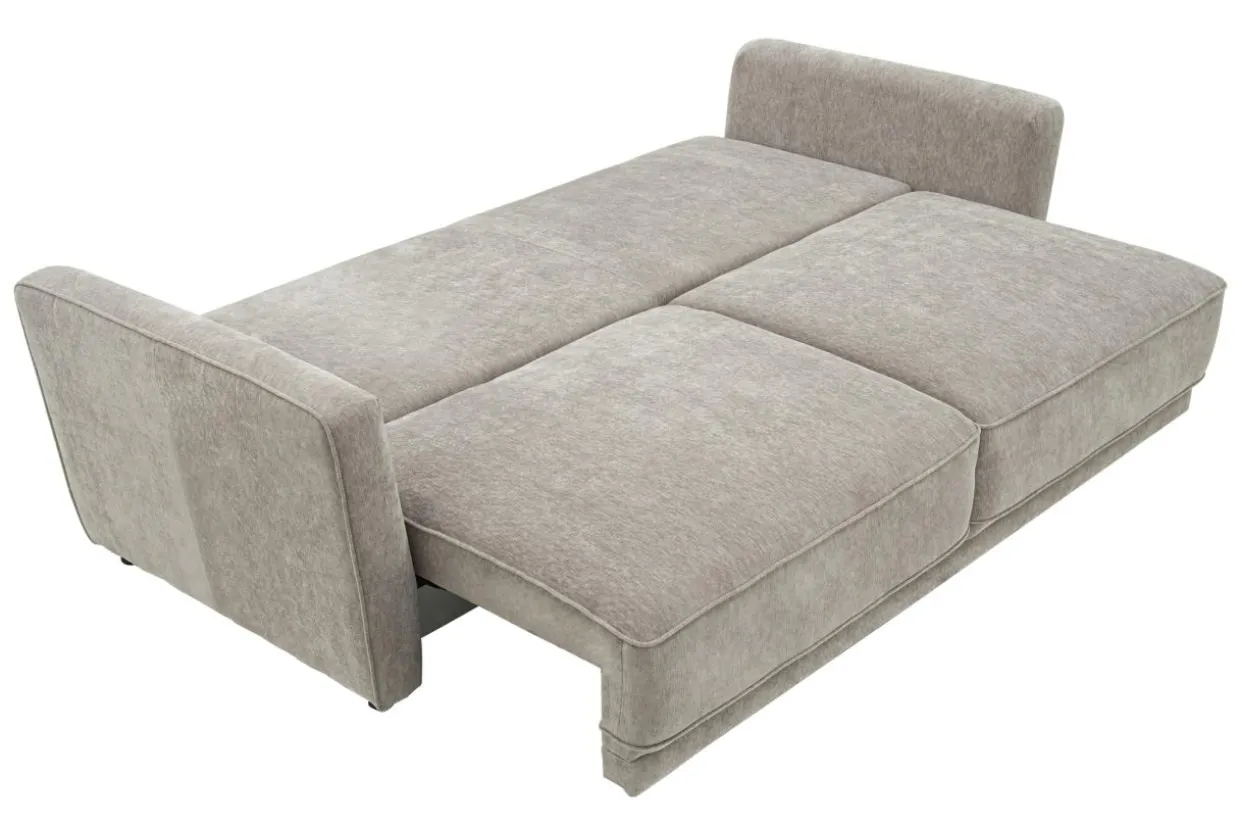 Sofa rozkładana 3-osobowa beżowa ANDORA