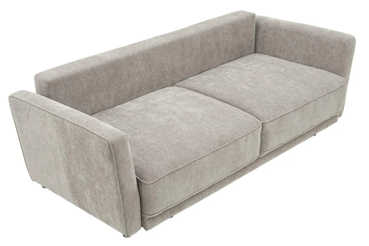 Sofa rozkładana 3-osobowa beżowa ANDORA
