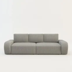 Sofa rozkładana 4-osobowa CAPPA jasnoszara