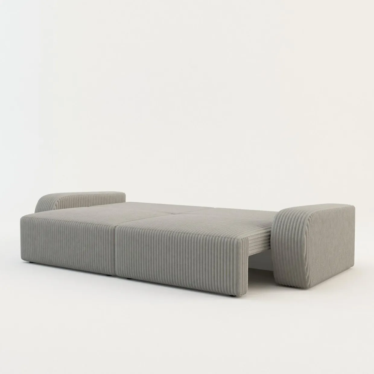 Sofa rozkładana 4-osobowa CAPPA jasnoszara