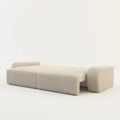 Sofa rozkładana 4-osobowa CAPPA kremowa
