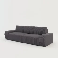 Sofa rozkładana 4-osobowa CAPPA antracyt
