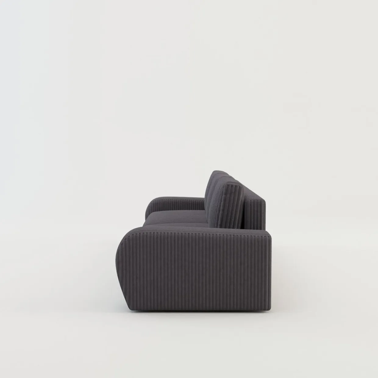 Sofa rozkładana 4-osobowa CAPPA antracyt