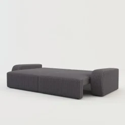 Sofa rozkładana 4-osobowa CAPPA antracyt
