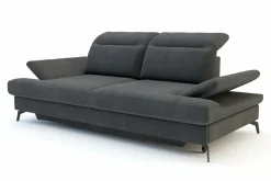 Sofa rozkładana 3-osobowa FIJI grafitowa