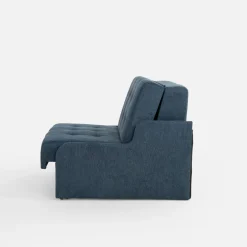 Sofa rozkładana 2-osobowa granatowa MATI II