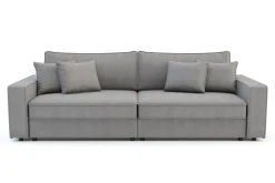 Sofa rozkładana 4-osobowa MARKOS jasnoszara