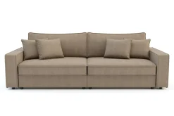 Sofa rozkładana 4-osobowa MARKOS beżowa