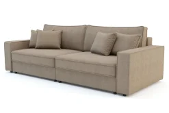Sofa rozkładana 4-osobowa MARKOS beżowa