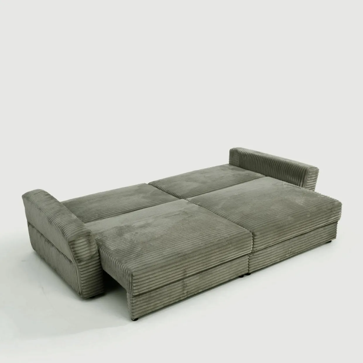 Sofa rozkładana 4-osobowa NOEMI zielony
