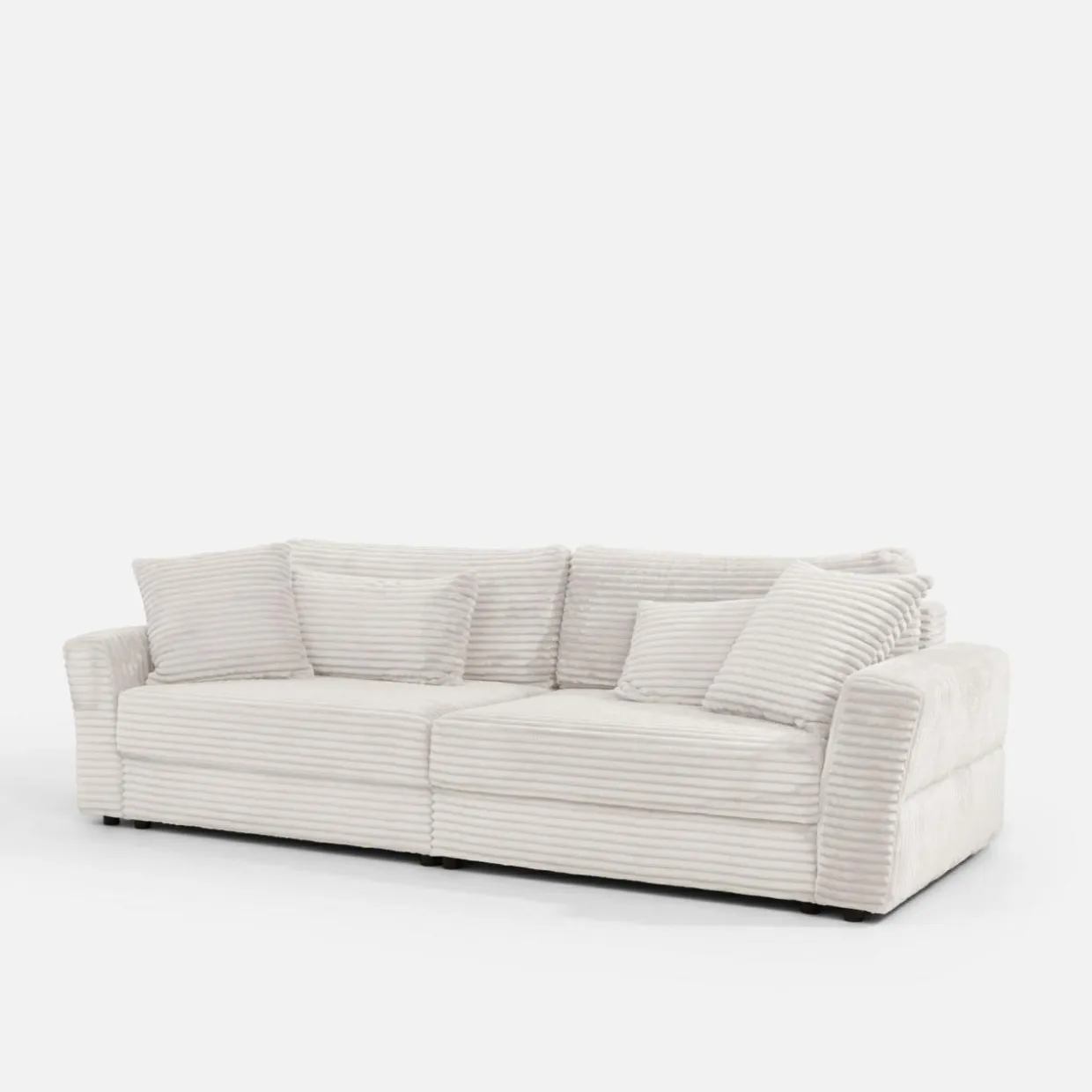 Sofa rozkładana 4-osobowa NOEMI kremowy