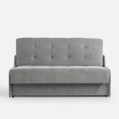 Sofa rozkładana 3-osobowa popielata MATI III