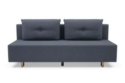 Sofa rozkładana 3-osobowa szara OTTA BIS
