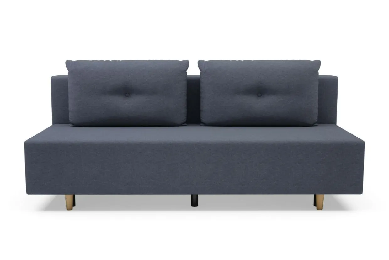 Sofa rozkładana 3-osobowa szara OTTA BIS