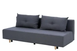 Sofa rozkładana 3-osobowa szara OTTA BIS