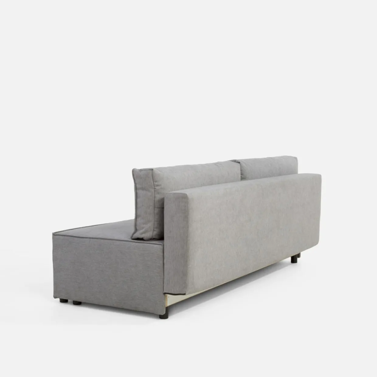 Sofa rozkładana 3-osobowa szara GRIS