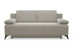 Sofa rozkładana popielata CASEY