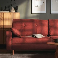Sofa rozkładana ruda MOSKA