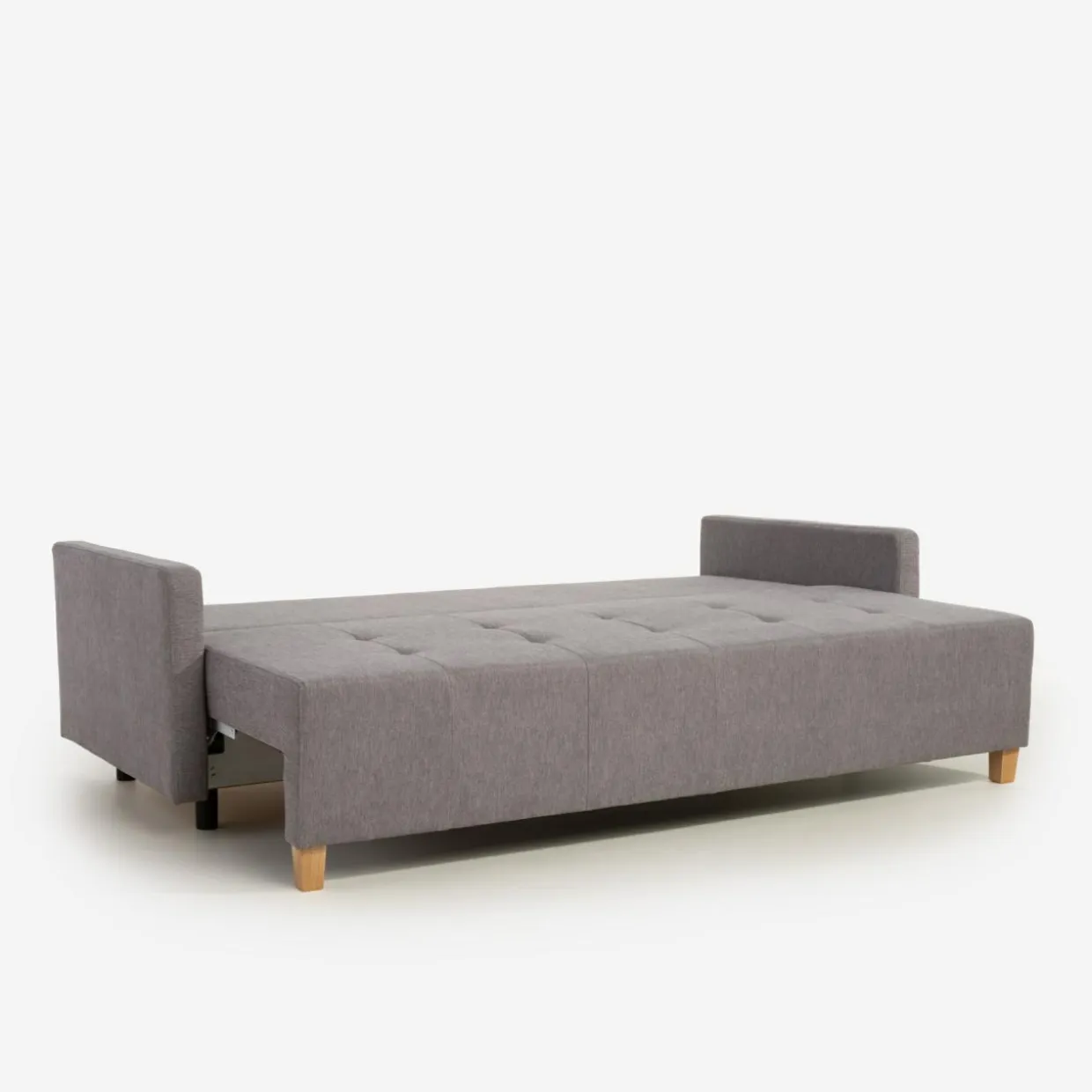 Sofa rozkładana szara ALBERTA