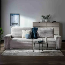 Sofa rozkładana szara ANAFI