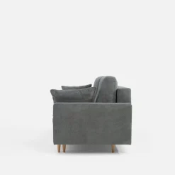 Sofa rozkładana szara AURA