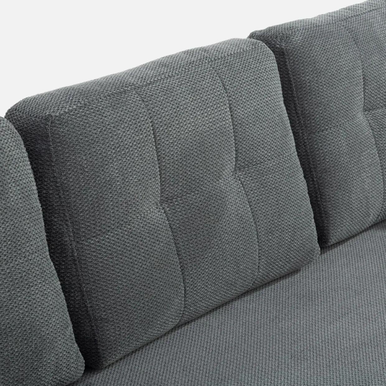 Sofa rozkładana szara AURA