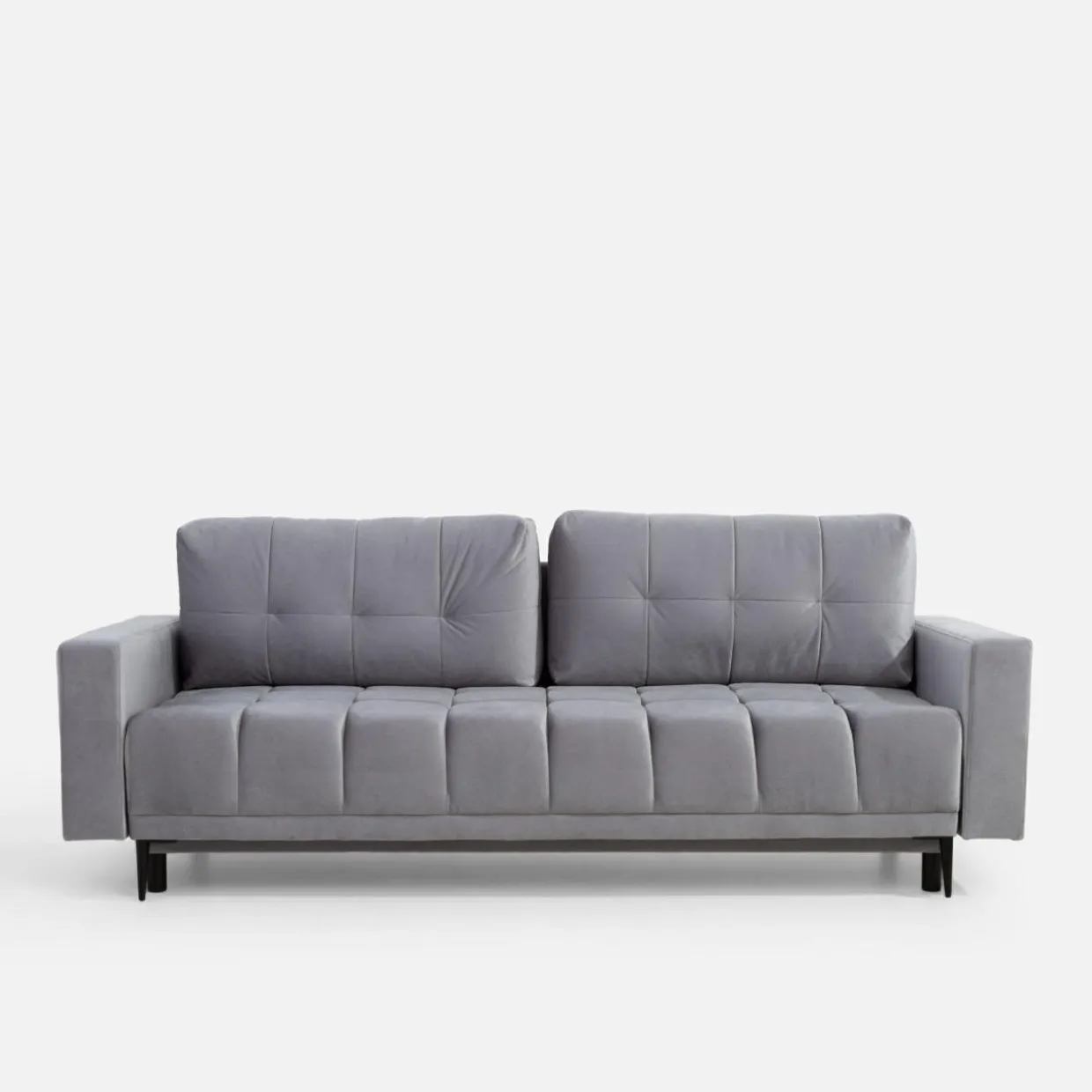 Sofa rozkładana szara CARO