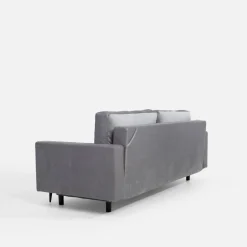 Sofa rozkładana szara CARO