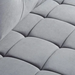 Sofa rozkładana szara CARO
