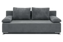 Sofa rozkładana szara ELBA