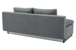 Sofa rozkładana szara ELBA