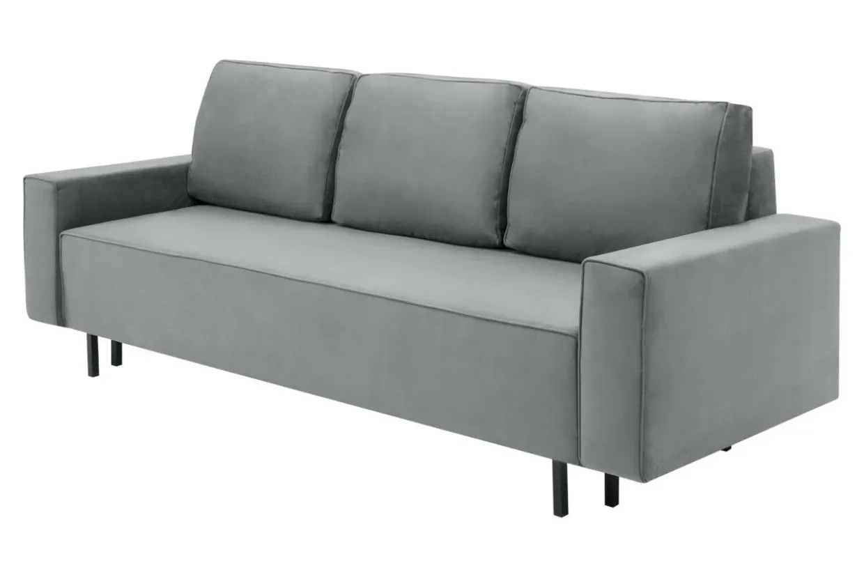 Sofa rozkładana szara KAMALA