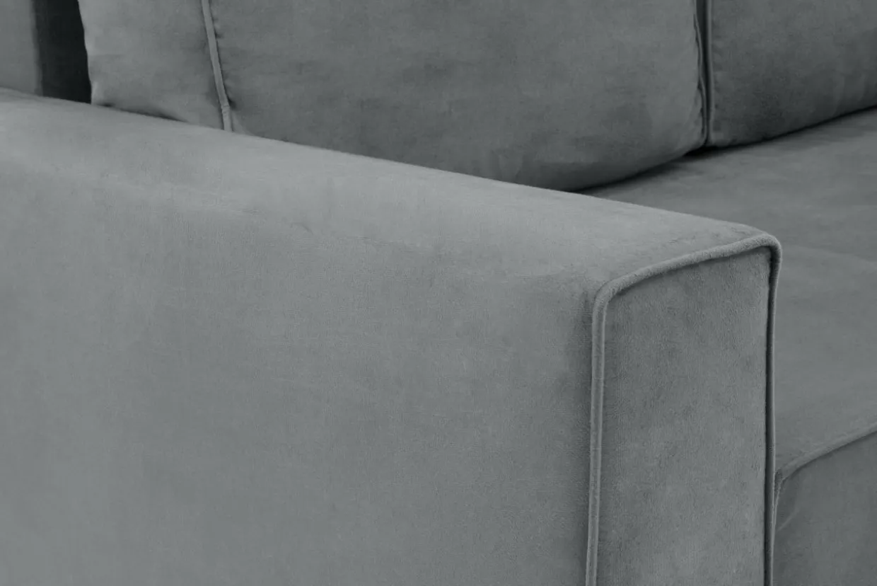 Sofa rozkładana szara KAMALA