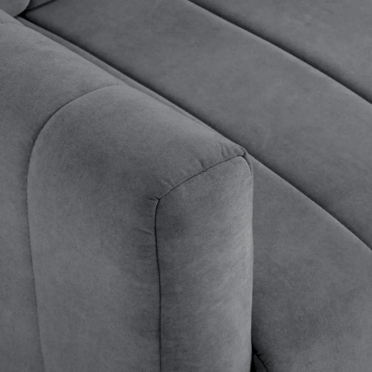 Sofa rozkładana szara MARION