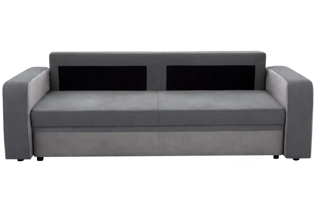 Sofa rozkładana szara NESSI
