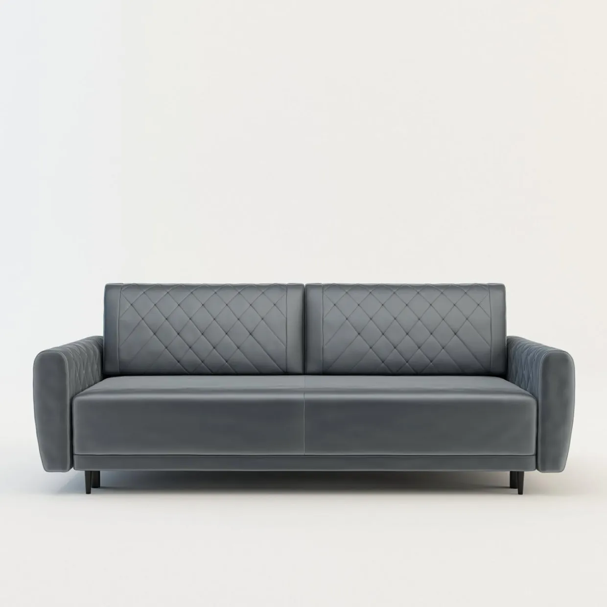 Sofa rozkładana szara ROMA