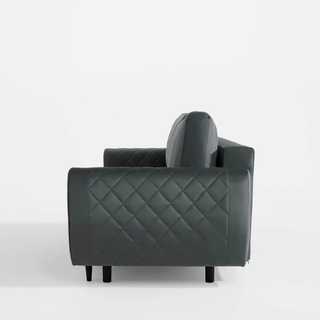 Sofa rozkładana szara ROMA
