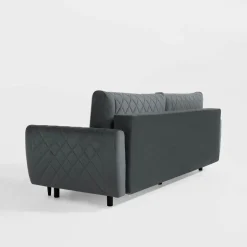 Sofa rozkładana szara ROMA