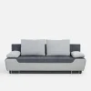 Sofa rozkładana szara SALINA