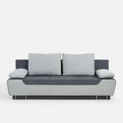 Sofa rozkładana szara SALINA