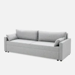 Sofa rozkładana szara TAGO