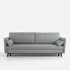 Sofa rozkładana szara VANNES BIS