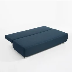 Sofa rozkładana szaroniebieska STAR